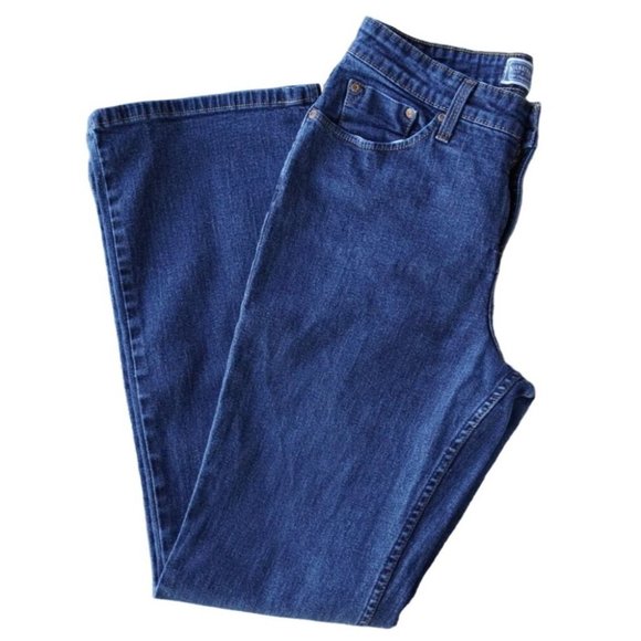 Signature by Levi Strauss Jeans Womens Size 8 Misses Medium At Waist Boot Cut St - Picture 7 of 12
